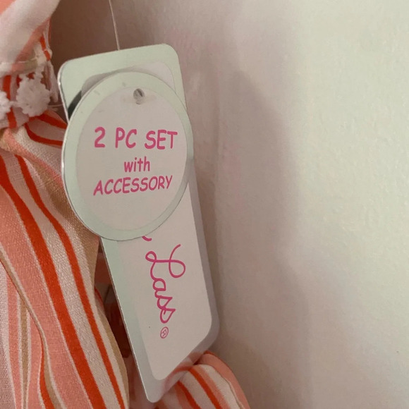 NWT Little Lass Outfit and Headband - Picture 6 of 7